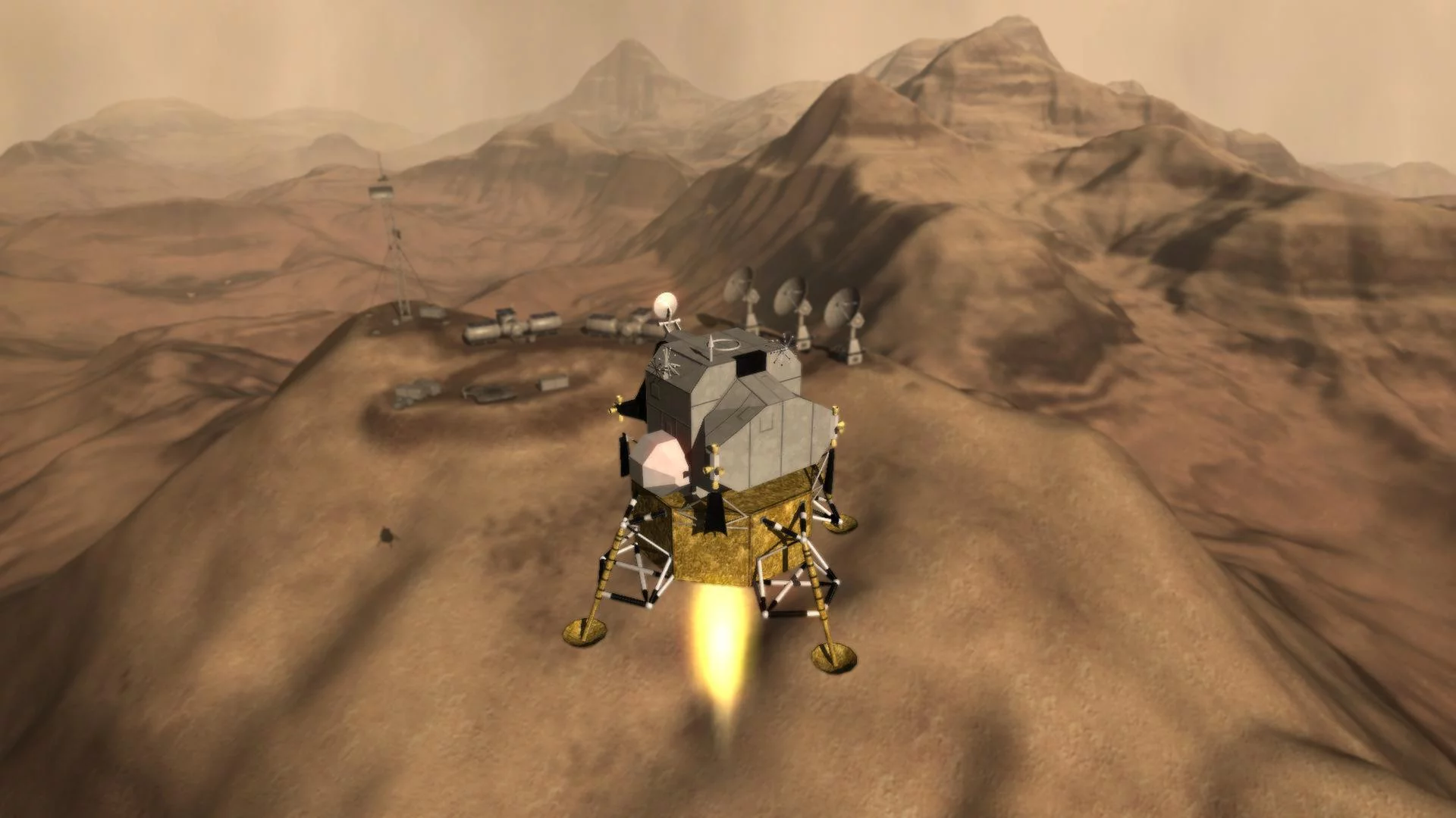 Изображение игры: Lunar Flight