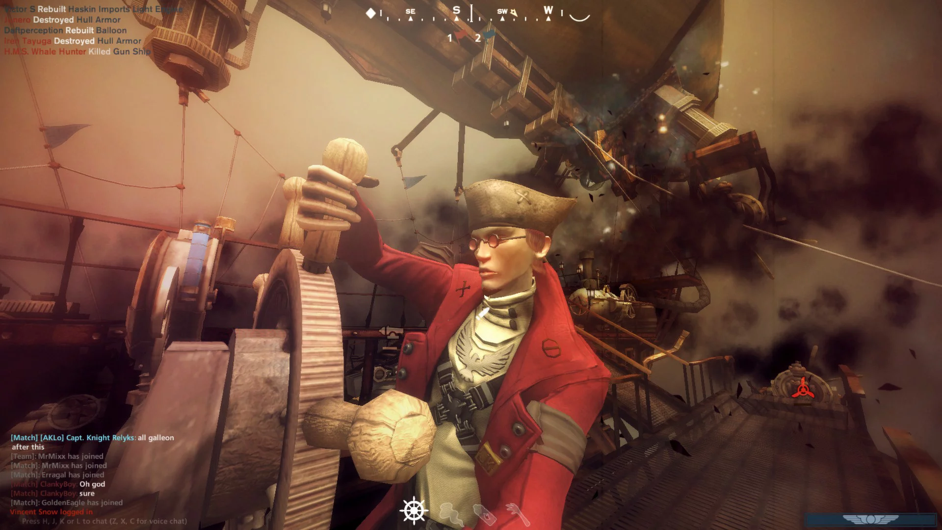 Изображение игры: Guns of Icarus Online
