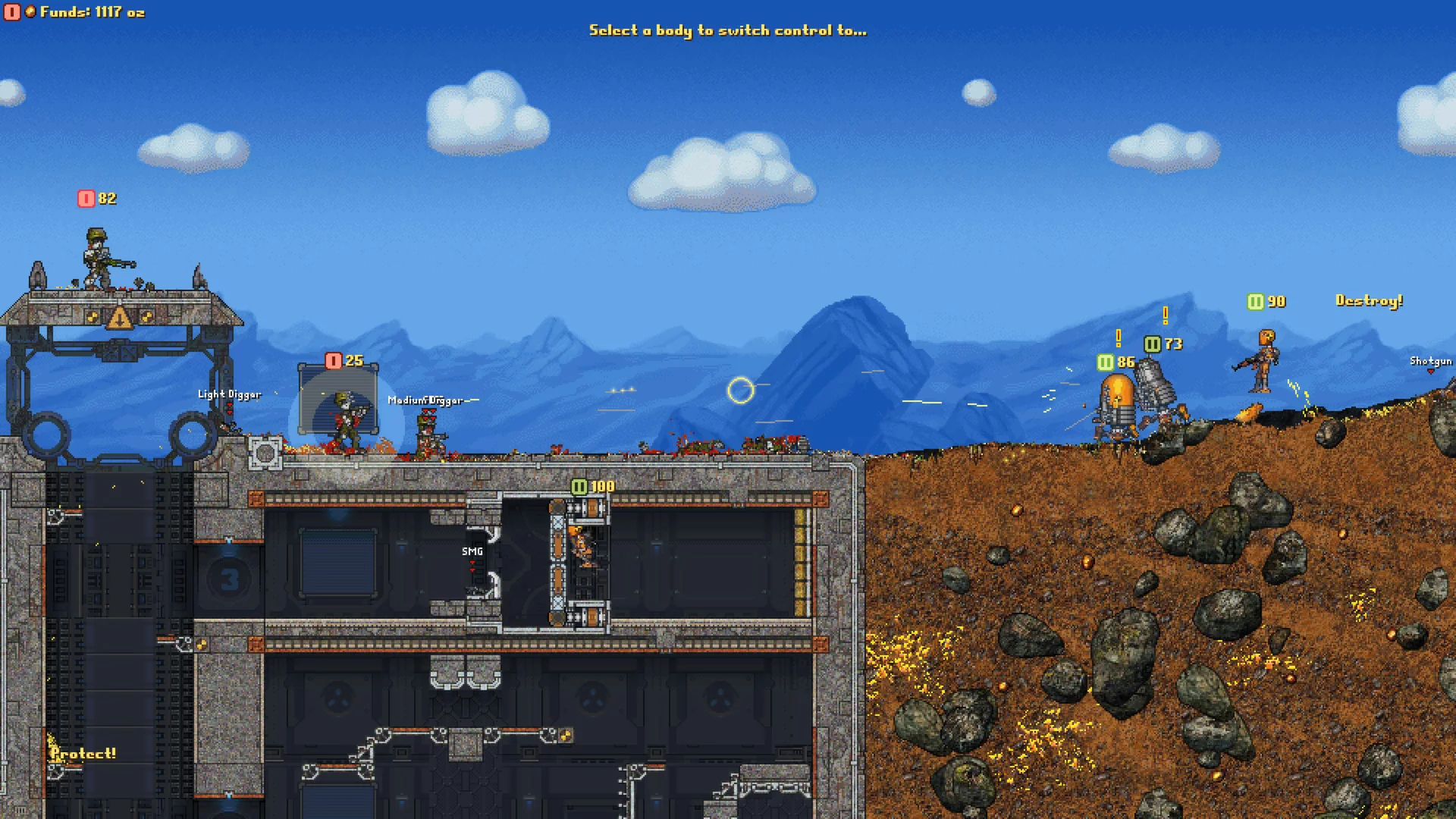 Изображение игры: Cortex Command