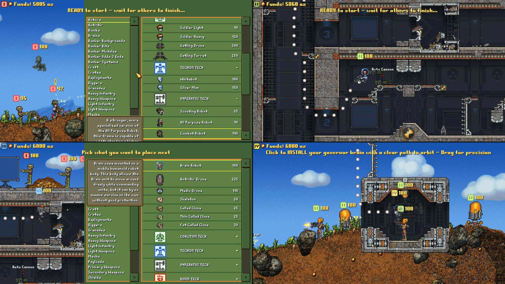 Изображение игры: Cortex Command