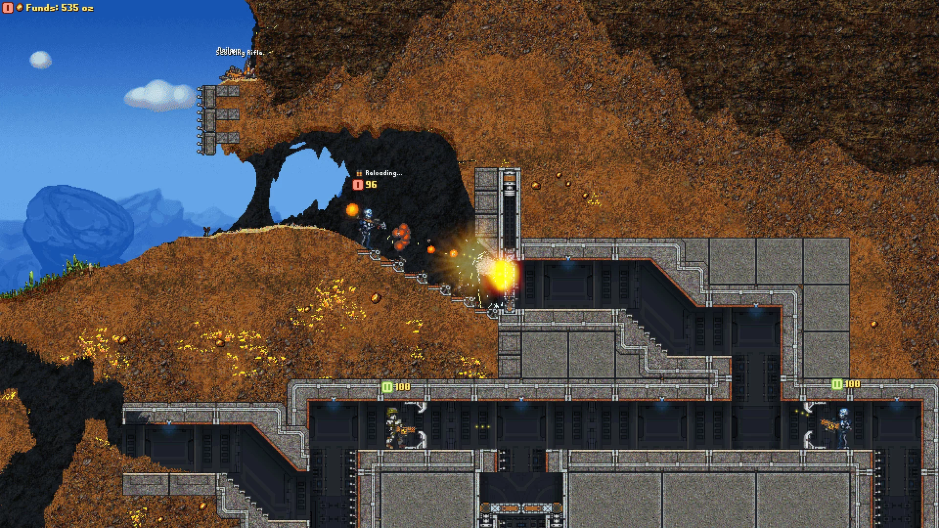 Изображение игры: Cortex Command