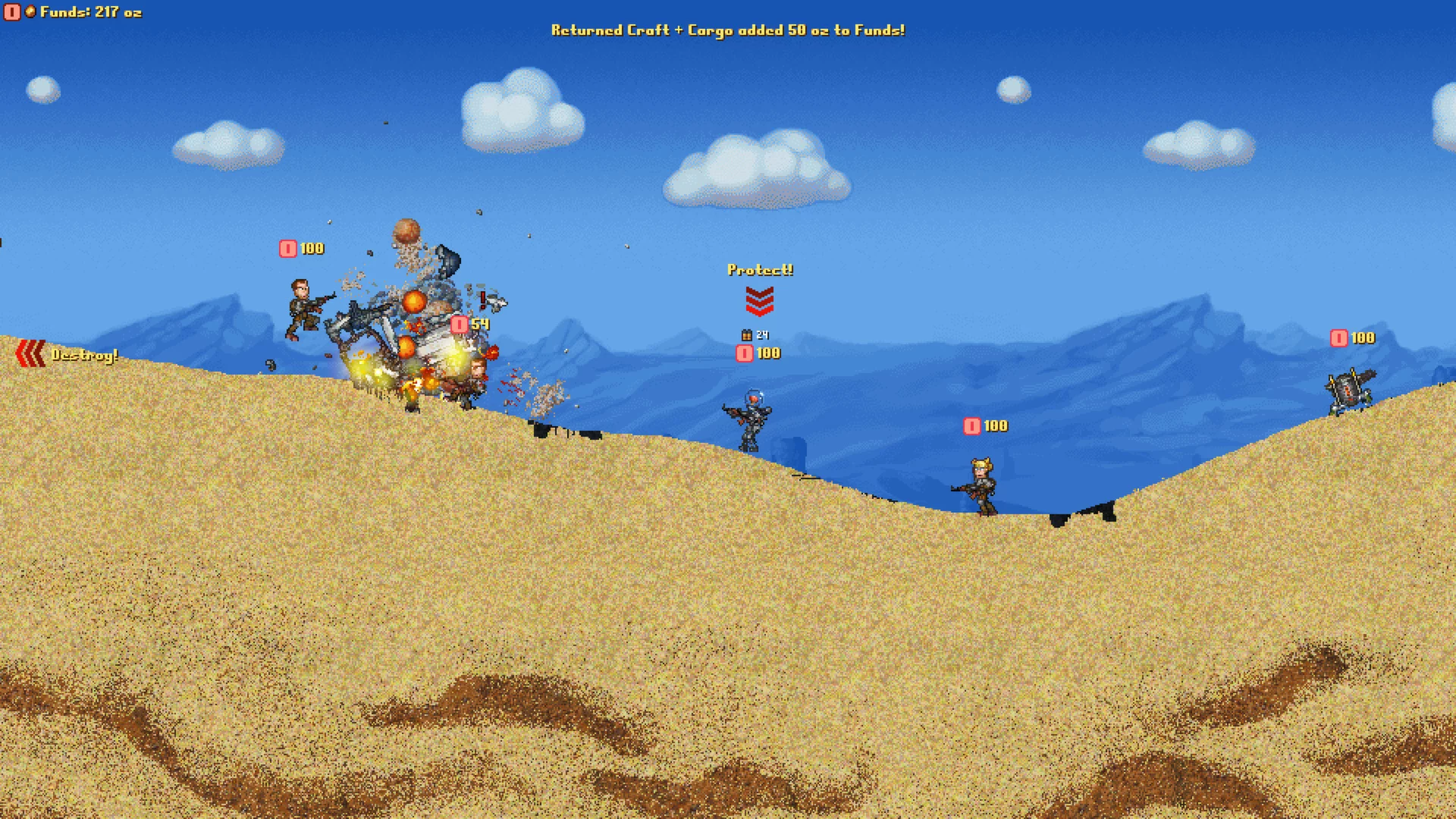 Изображение игры: Cortex Command
