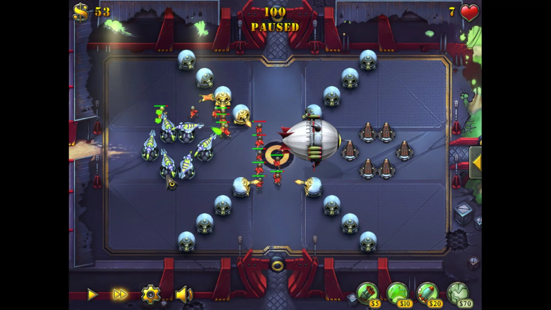 Изображение игры: Fieldrunners
