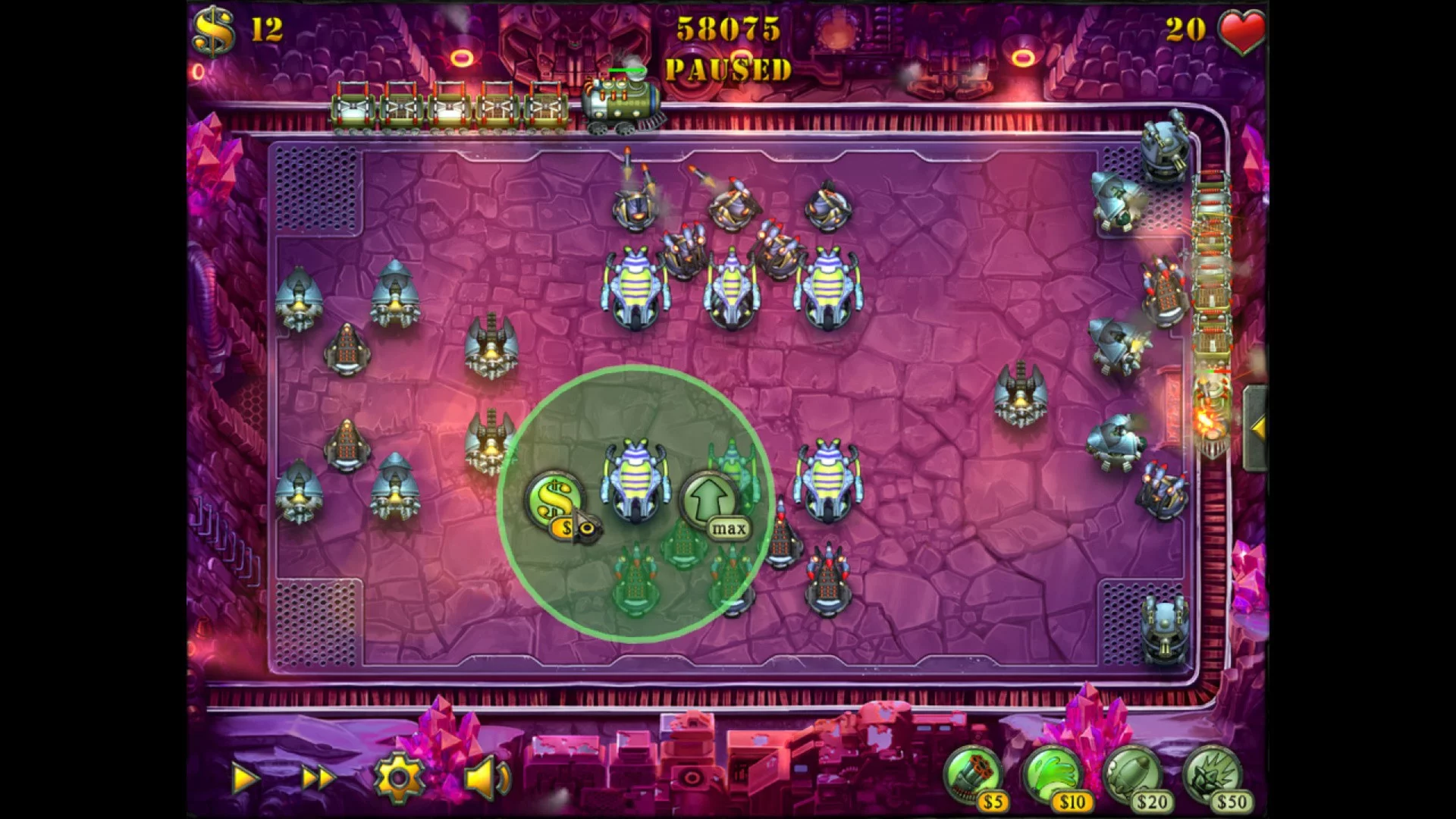 Изображение игры: Fieldrunners