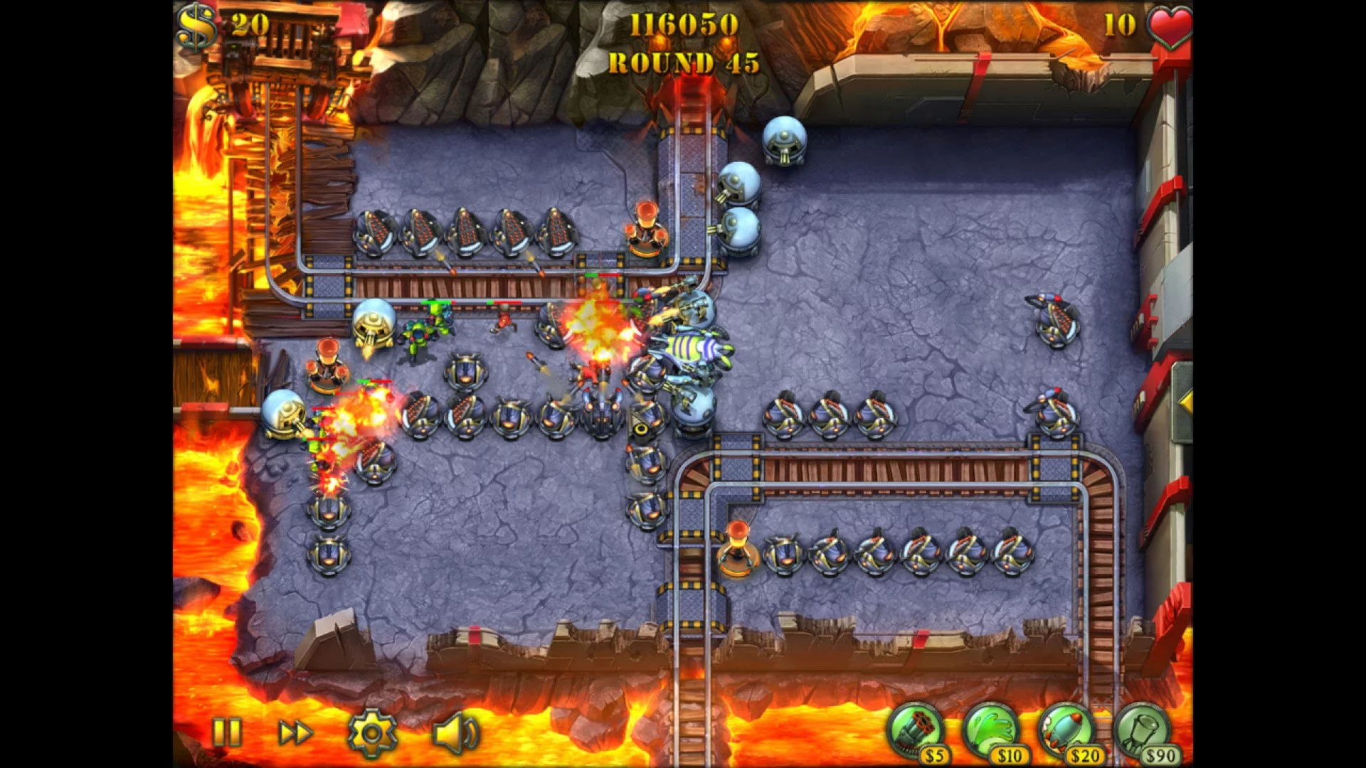 Изображение игры: Fieldrunners