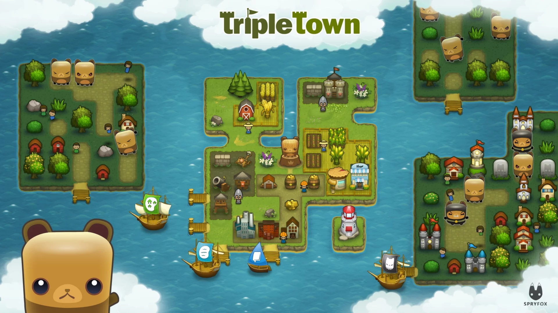 Изображение игры: Triple Town
