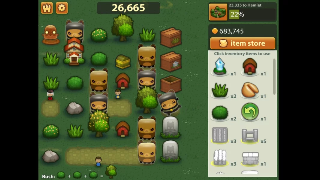 Изображение игры: Triple Town