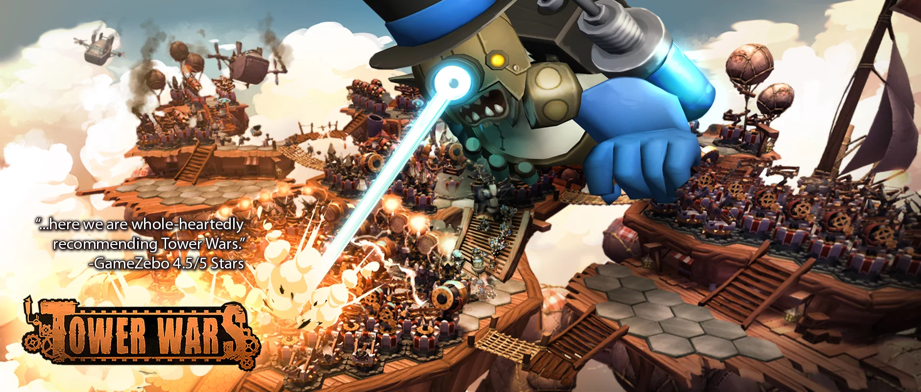 Изображение игры: Tower Wars