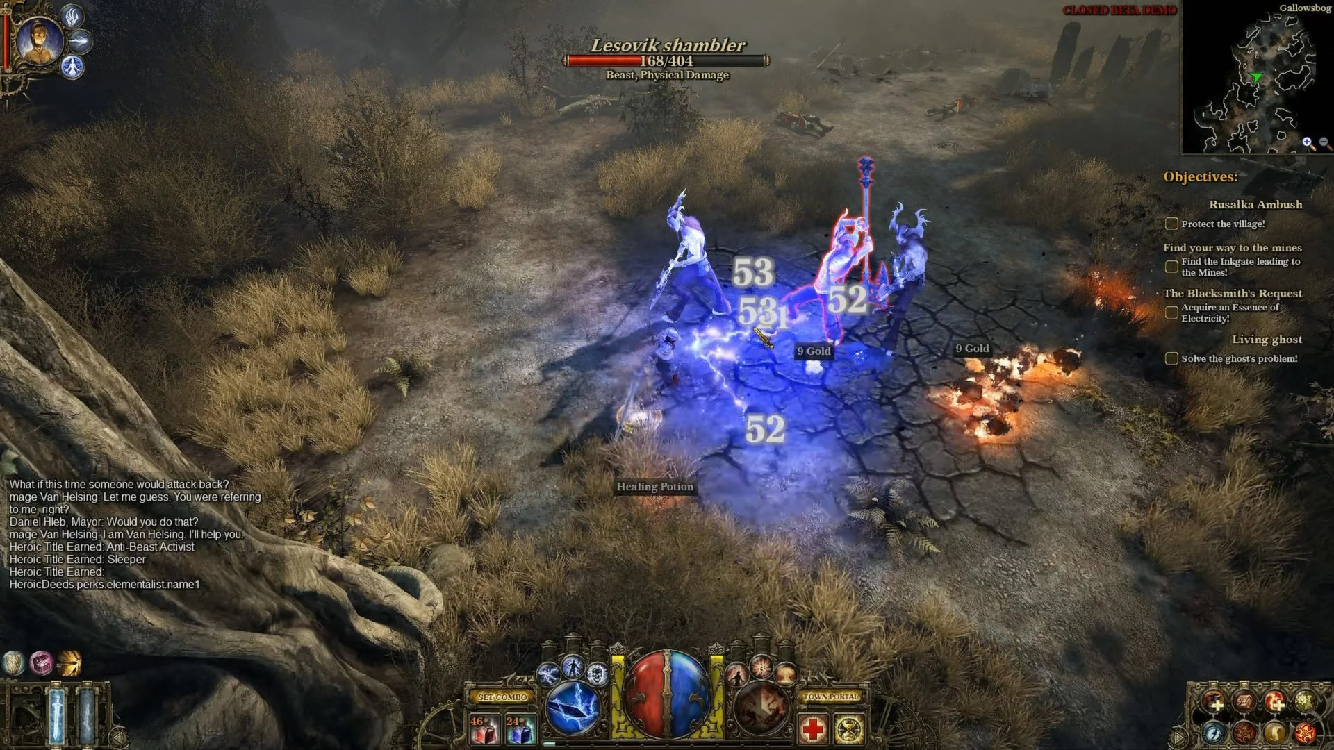 Изображение игры: The Incredible Adventures of Van Helsing