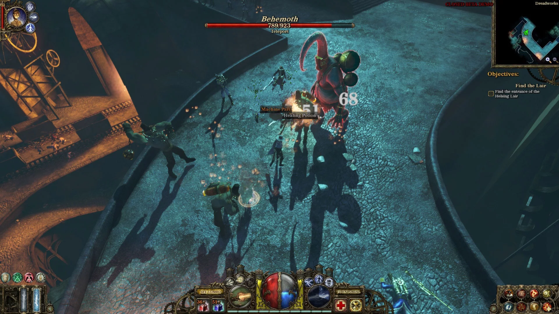 Изображение игры: The Incredible Adventures of Van Helsing
