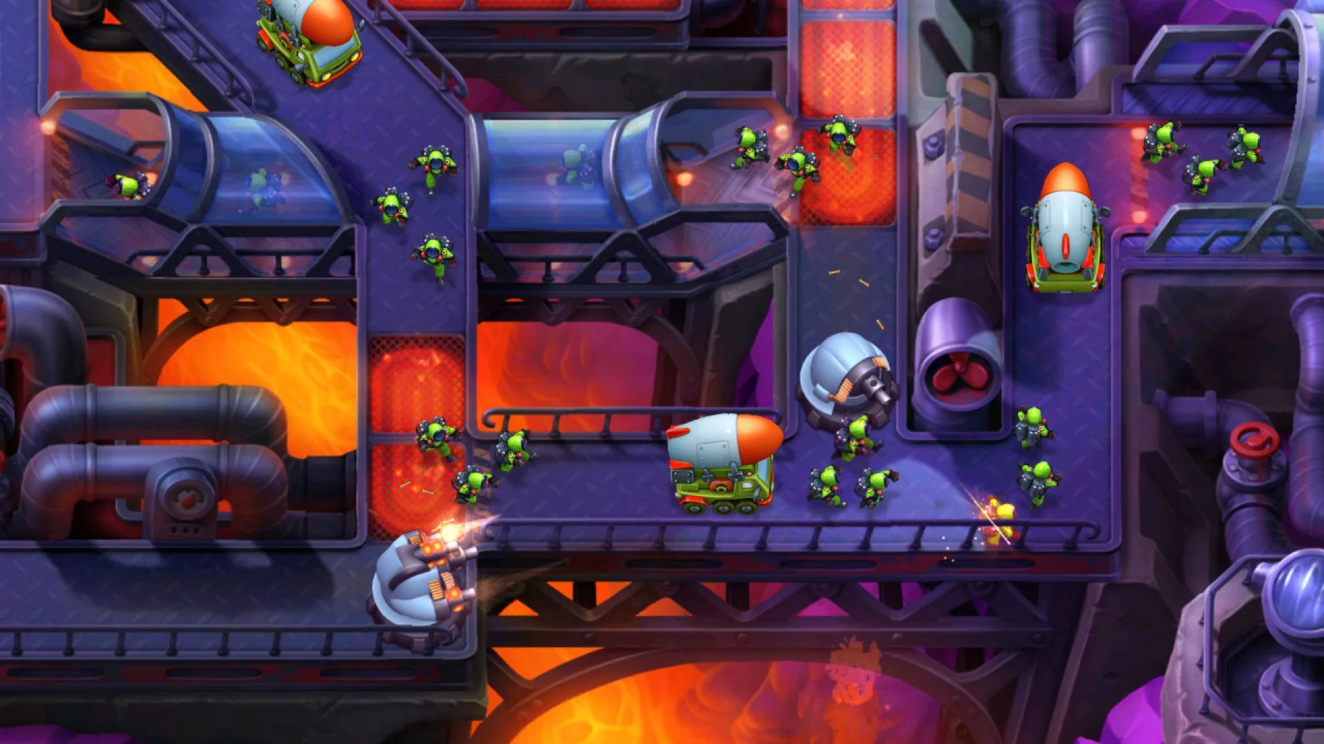 Изображение игры:  Fieldrunners 2