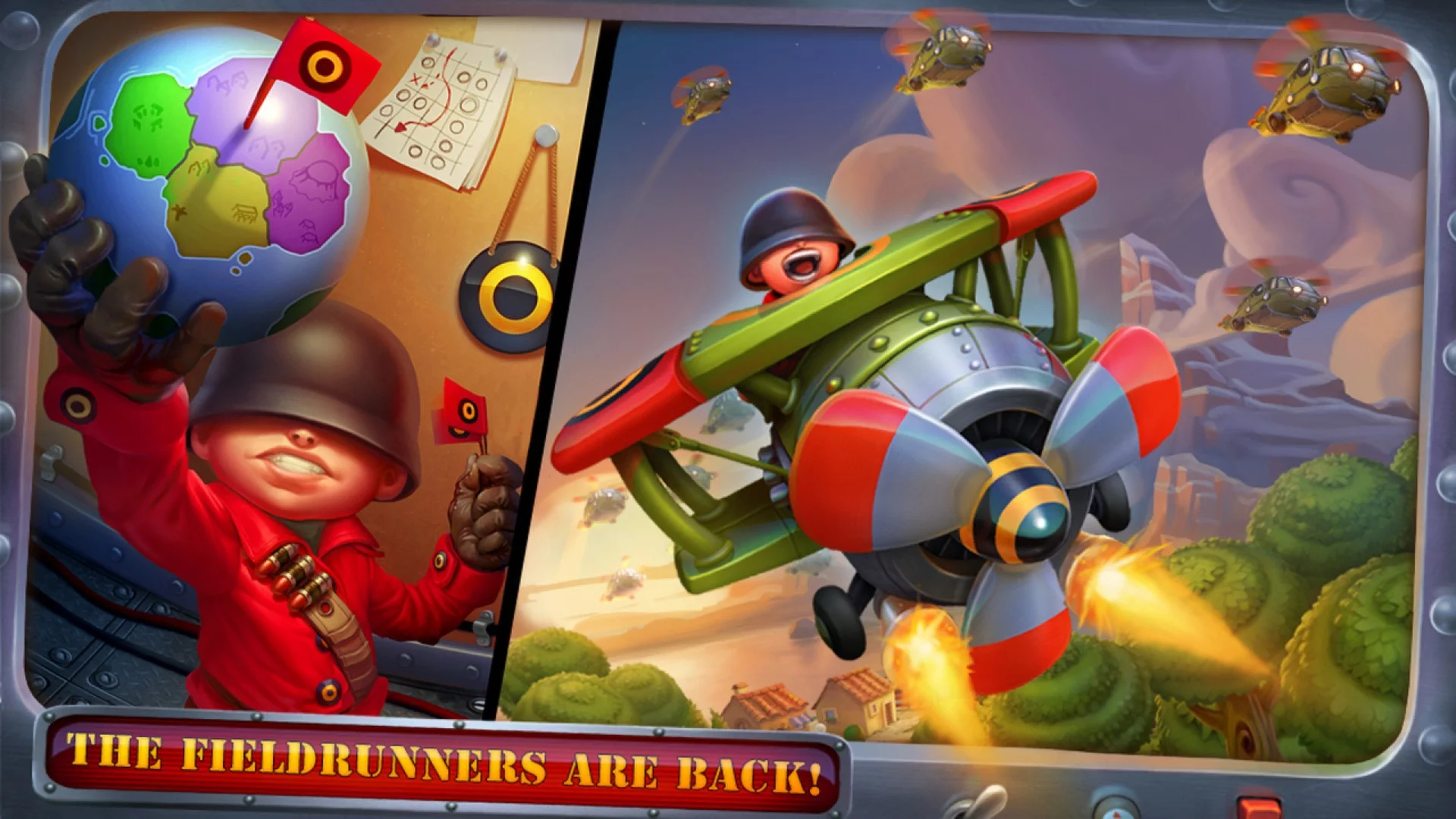 Изображение игры:  Fieldrunners 2