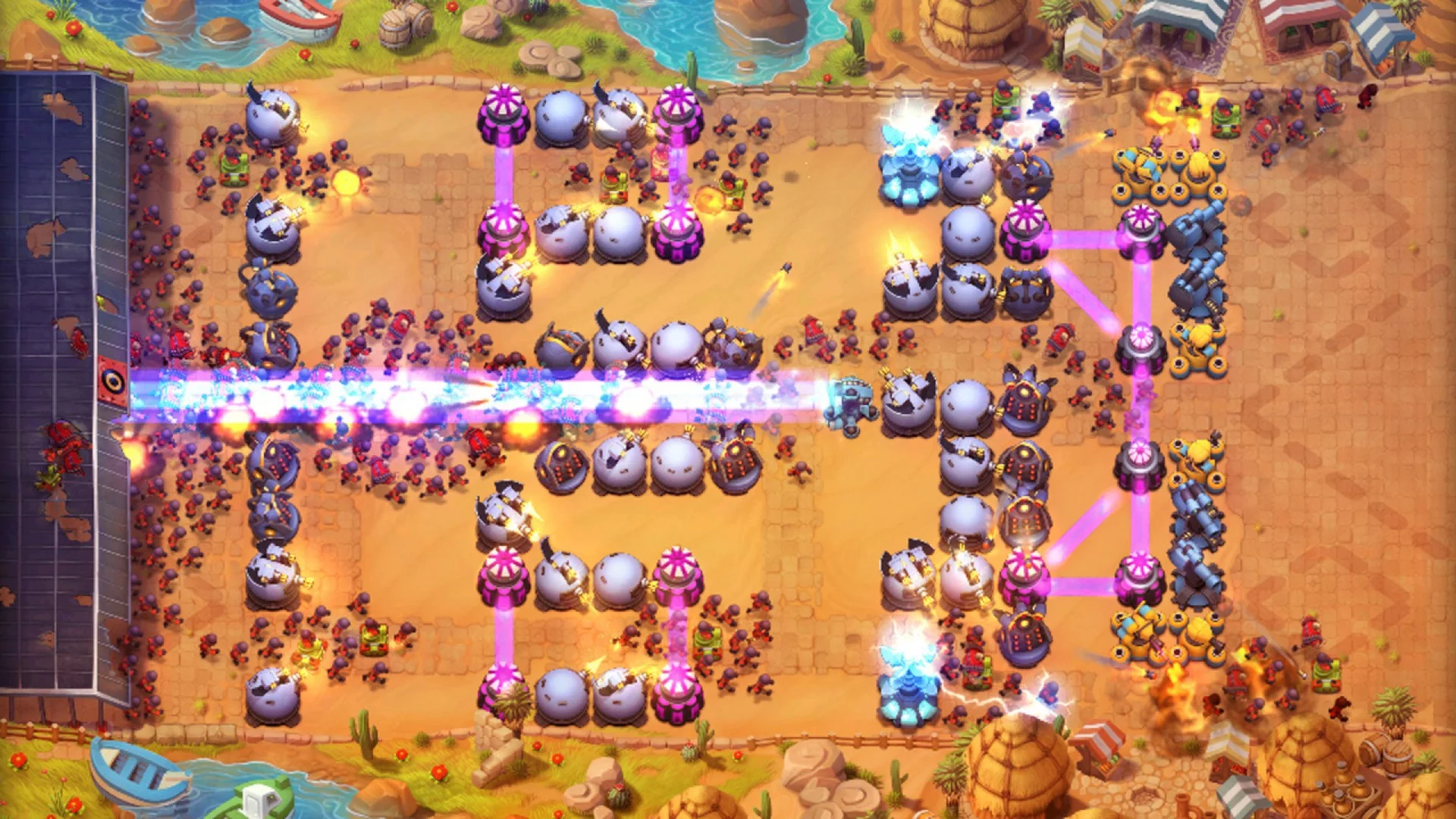 Изображение игры:  Fieldrunners 2