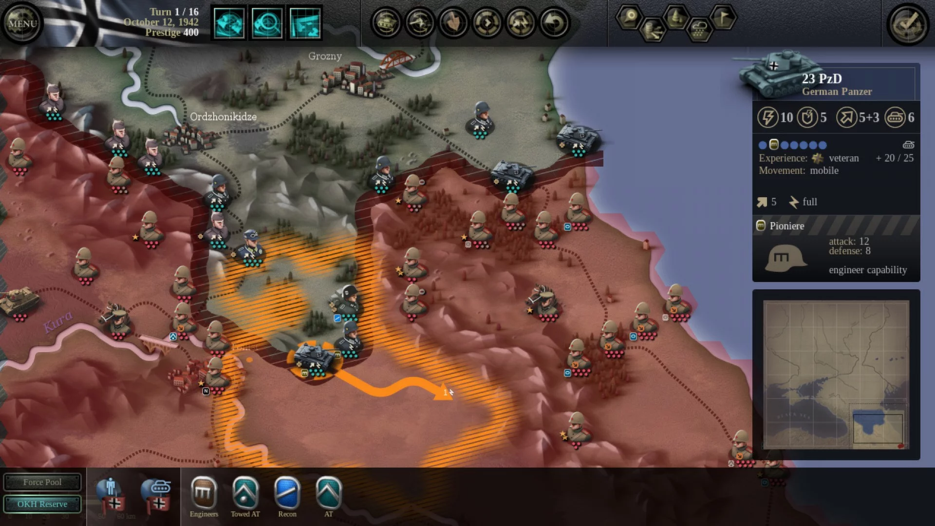 Изображение игры: Unity of Command: Stalingrad Campaign