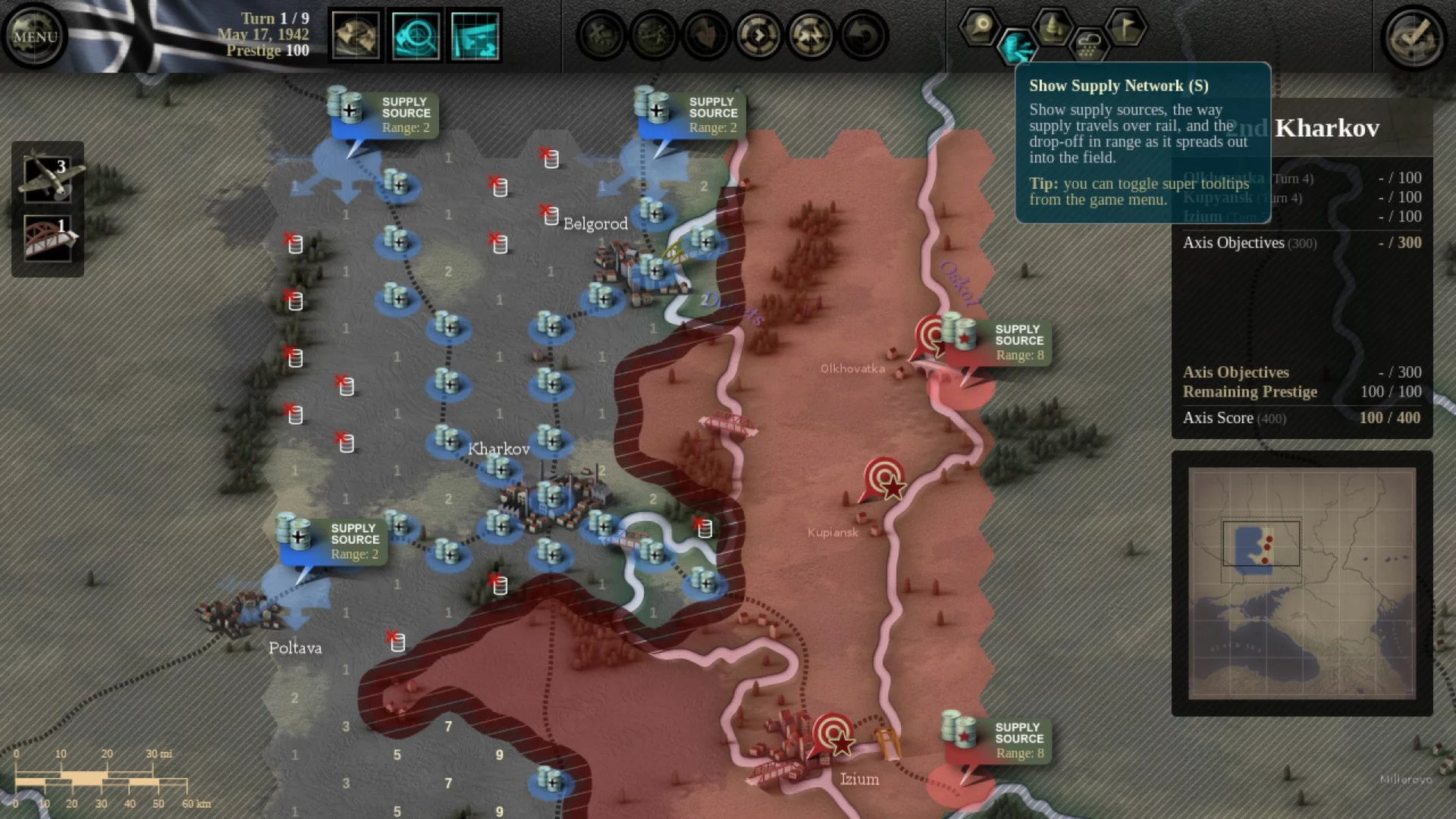 Изображение игры: Unity of Command: Stalingrad Campaign