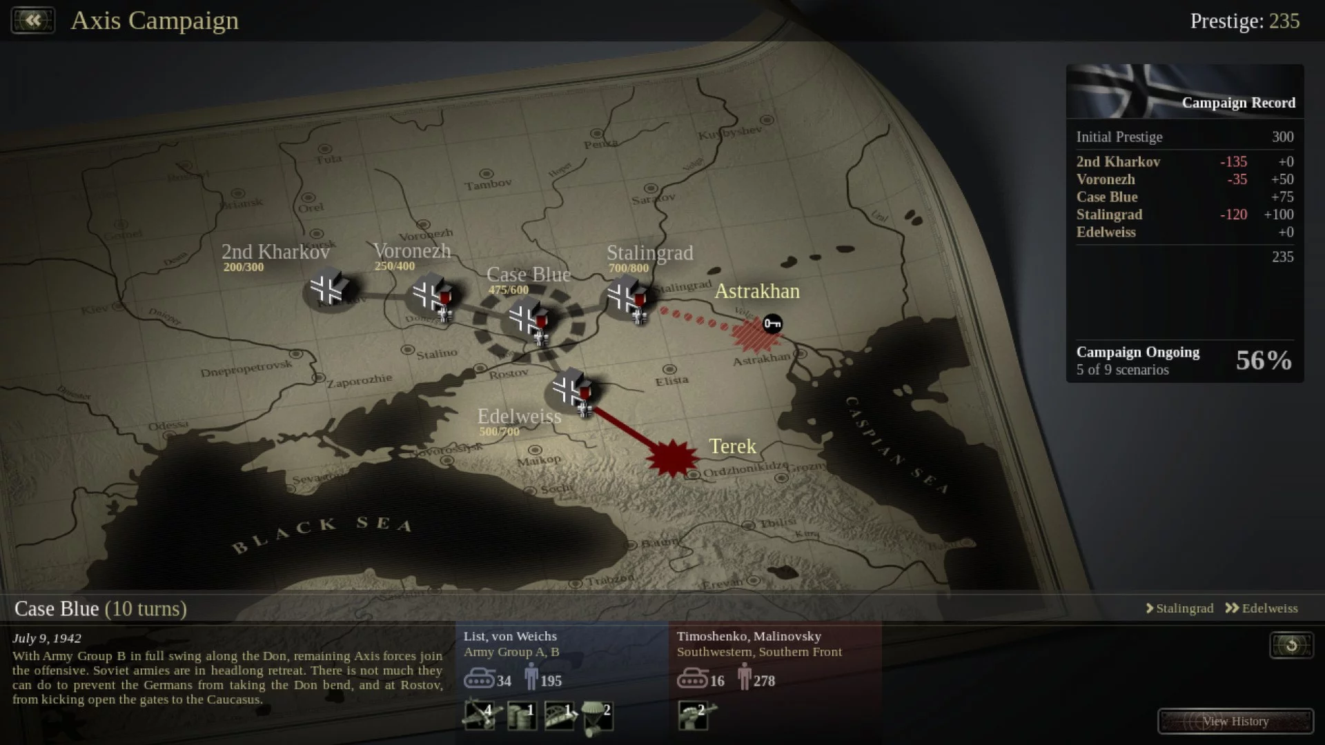 Изображение игры: Unity of Command: Stalingrad Campaign