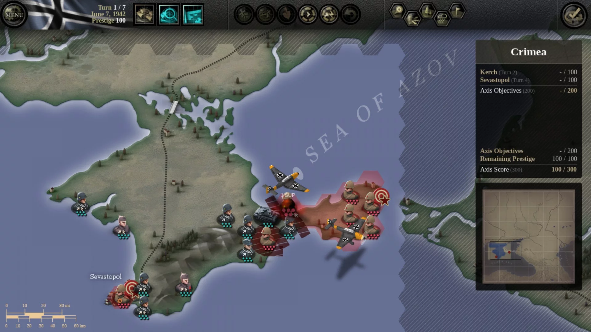 Изображение игры: Unity of Command: Stalingrad Campaign