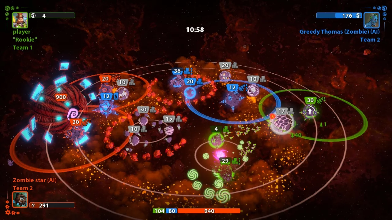 Изображение игры: Planets Under Attack