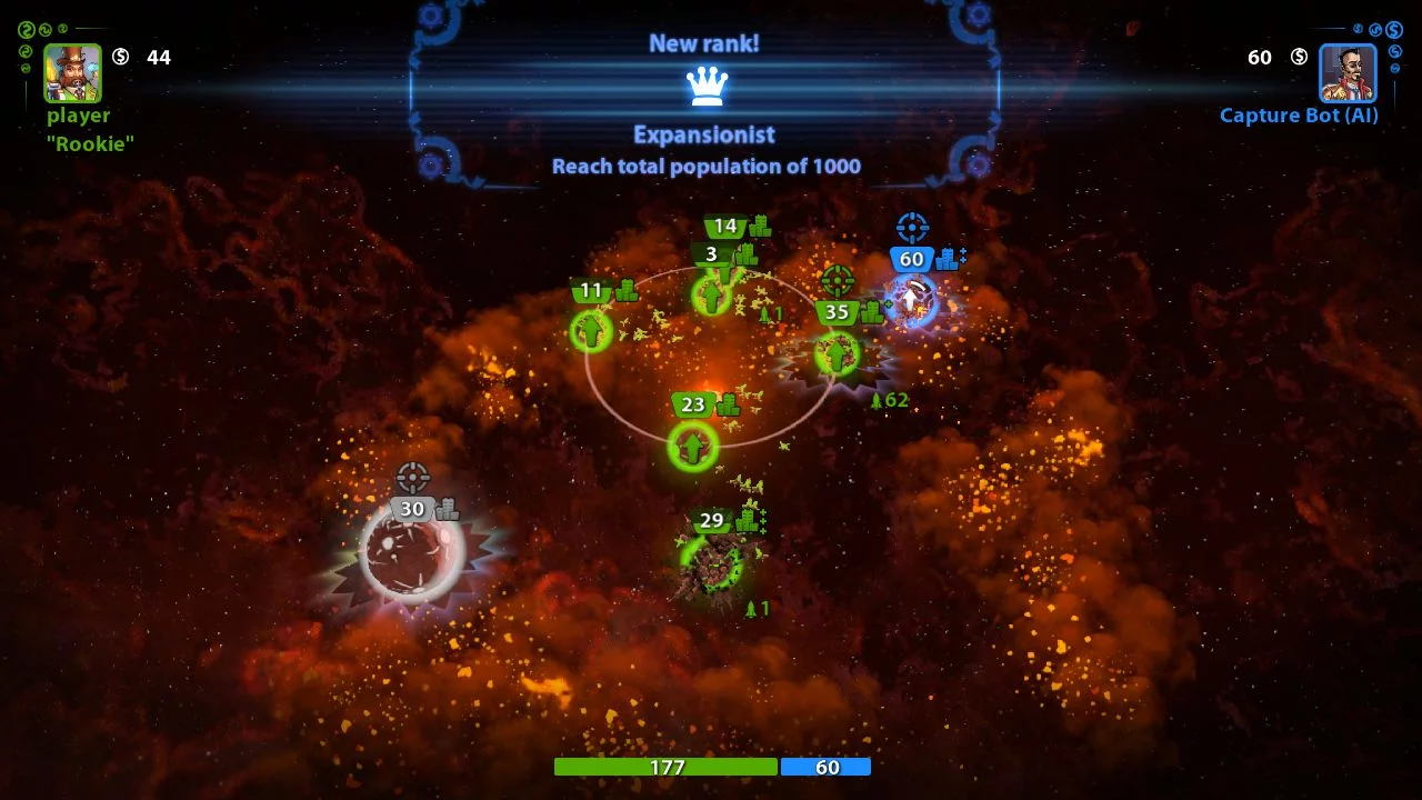 Изображение игры: Planets Under Attack