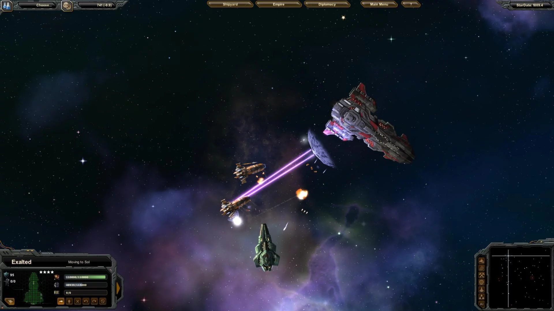 Изображение игры: StarDrive