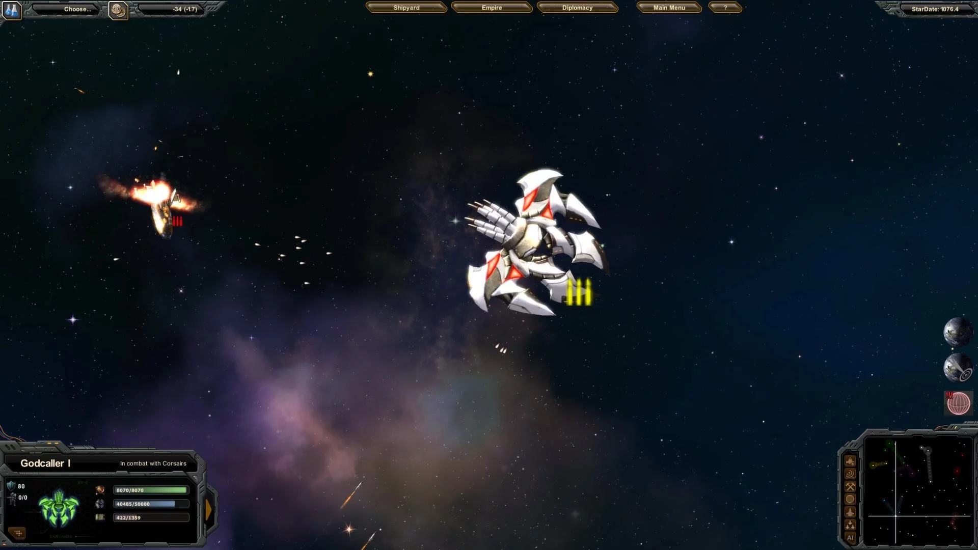 Изображение игры: StarDrive