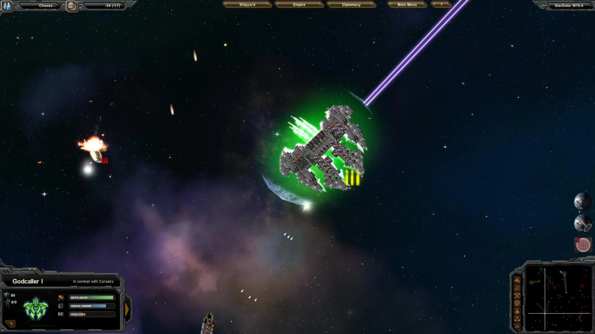 Изображение игры: StarDrive