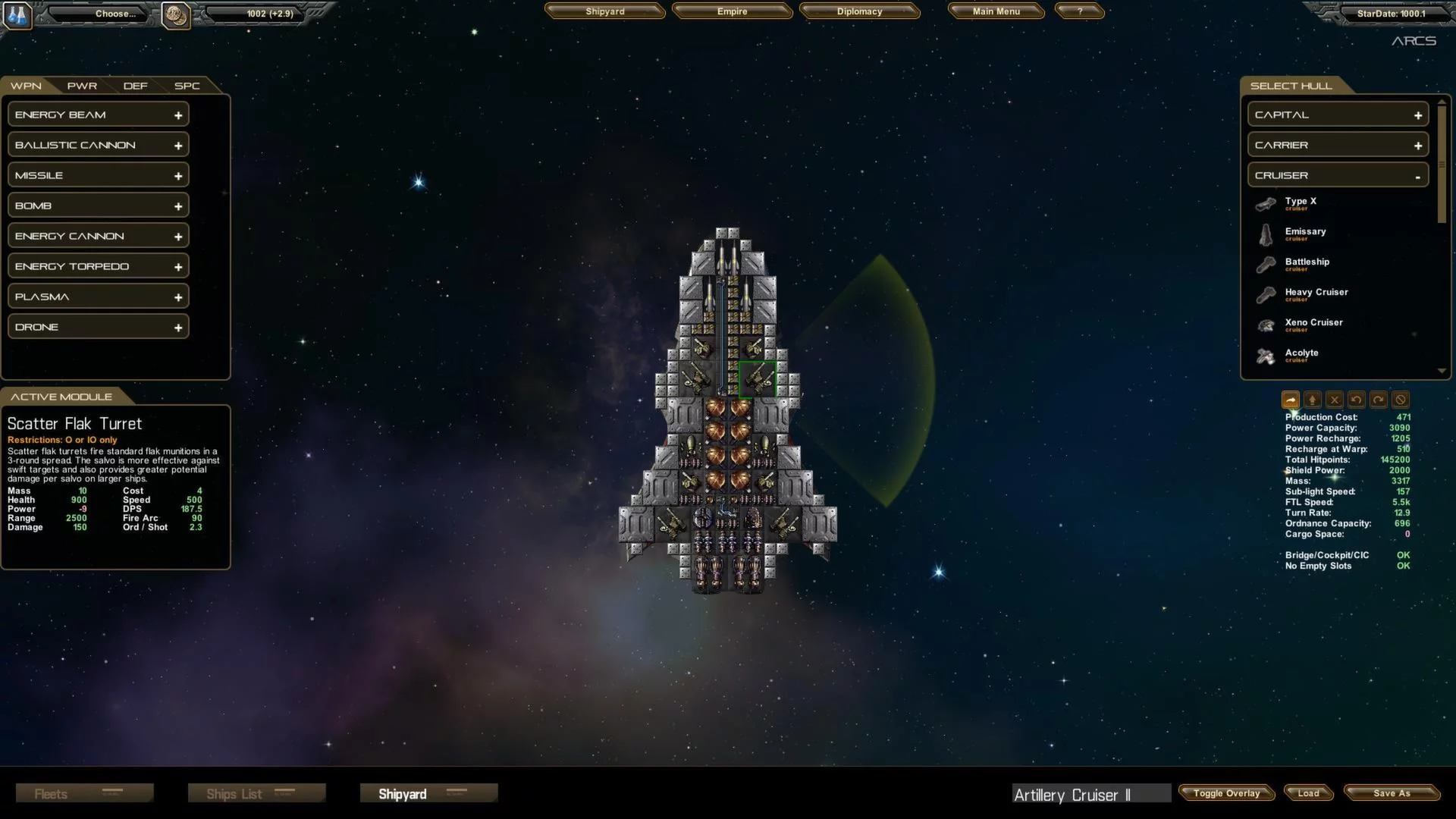 Изображение игры: StarDrive