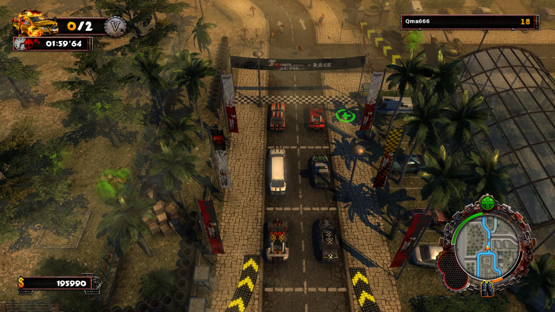 Изображение игры: Zombie Driver HD