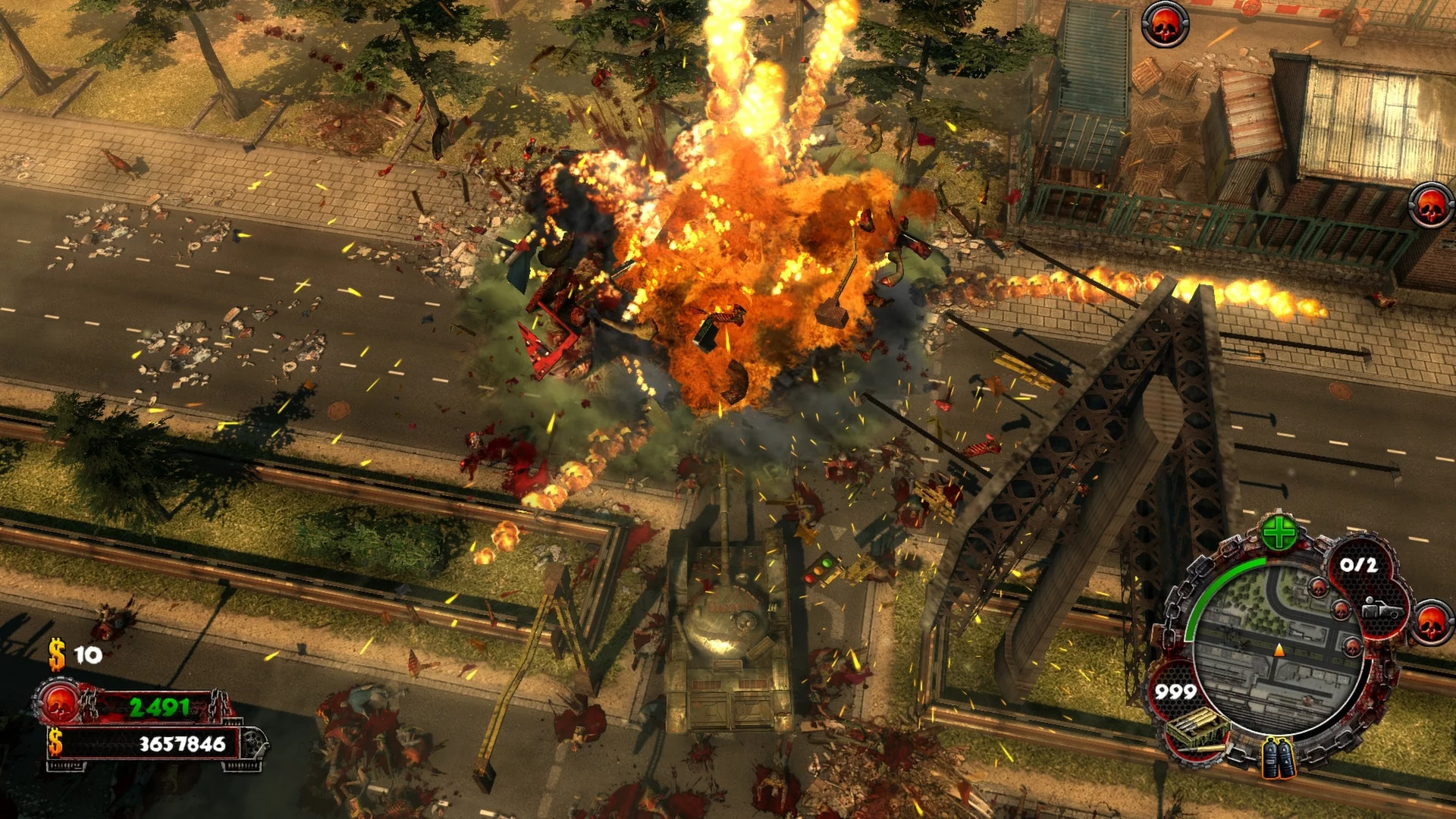 Изображение игры: Zombie Driver HD