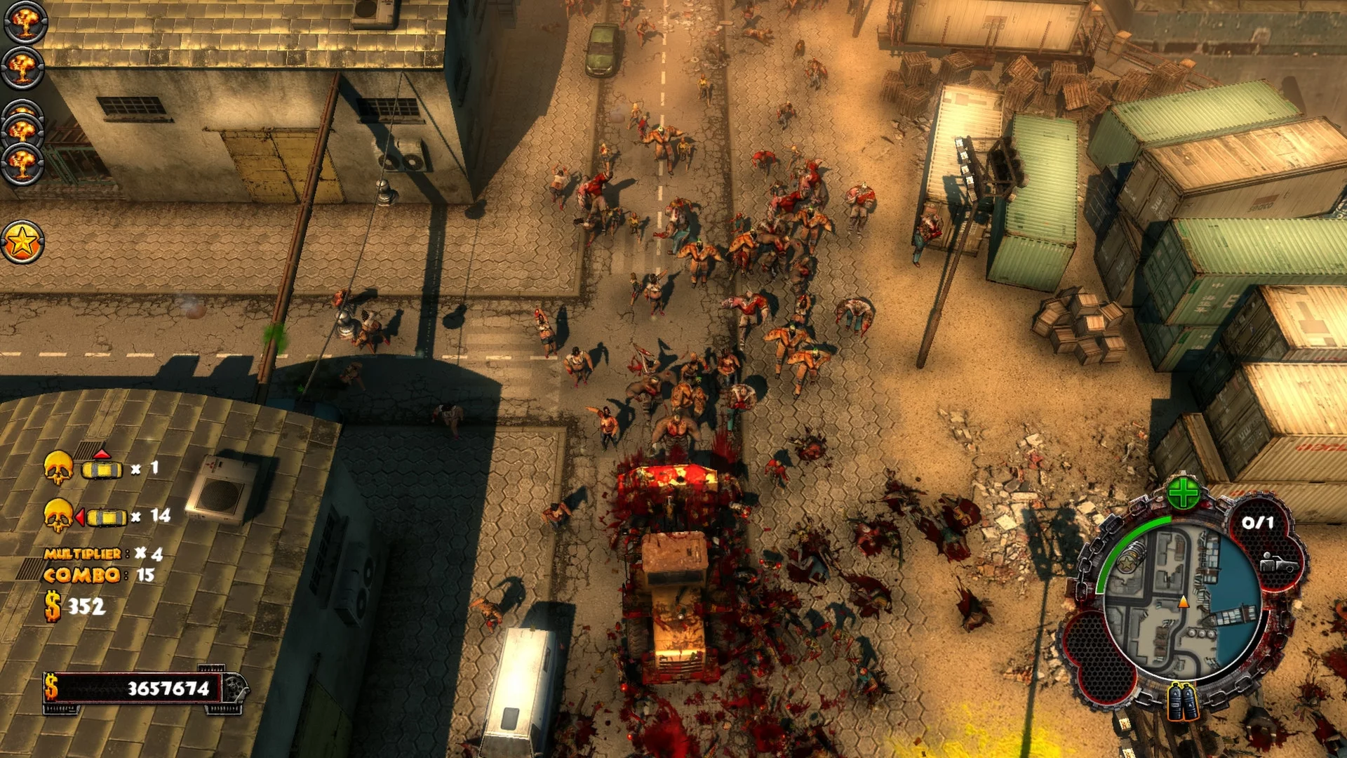 Изображение игры: Zombie Driver HD