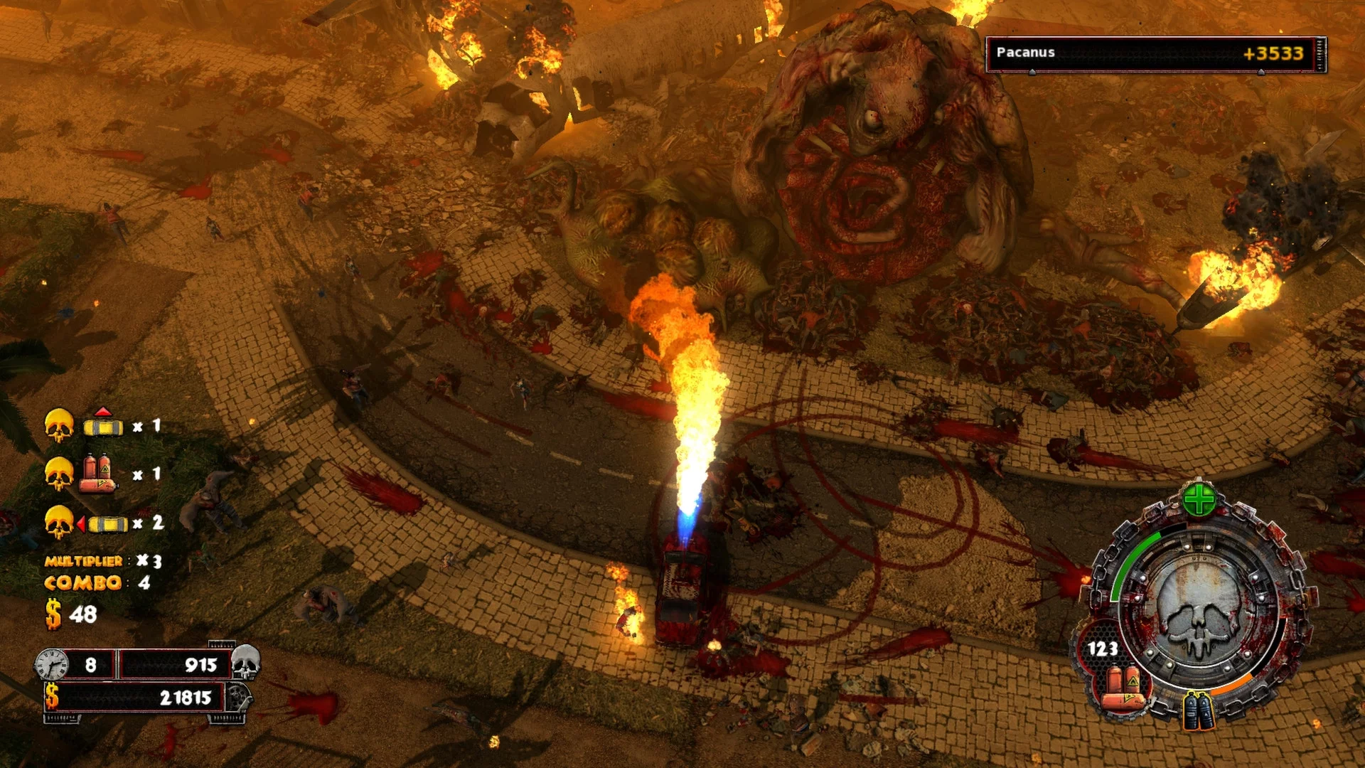 Изображение игры: Zombie Driver HD