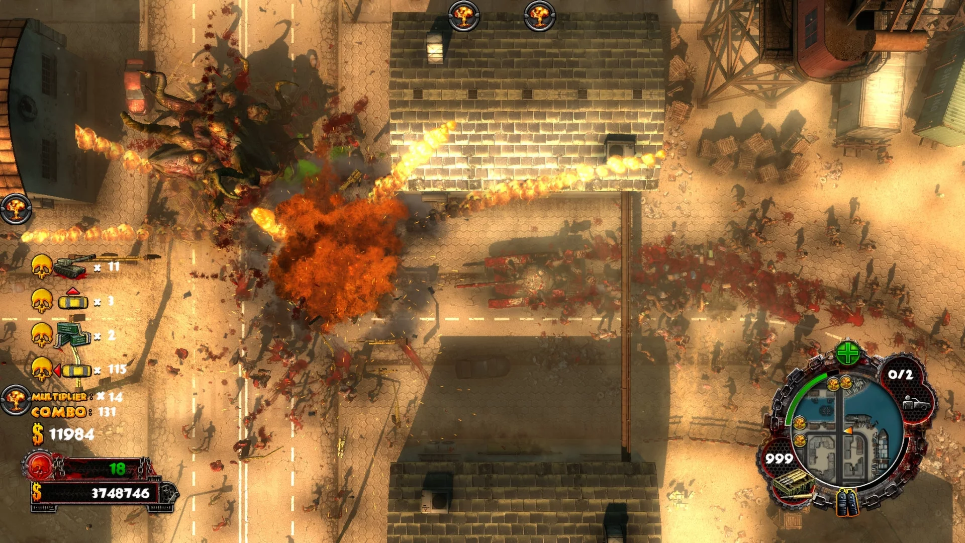 Изображение игры: Zombie Driver HD