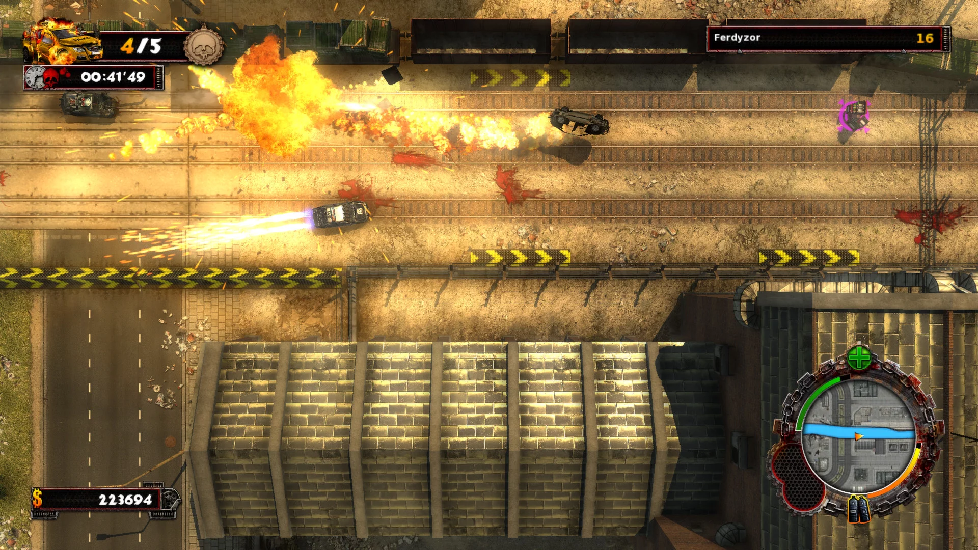 Изображение игры: Zombie Driver HD