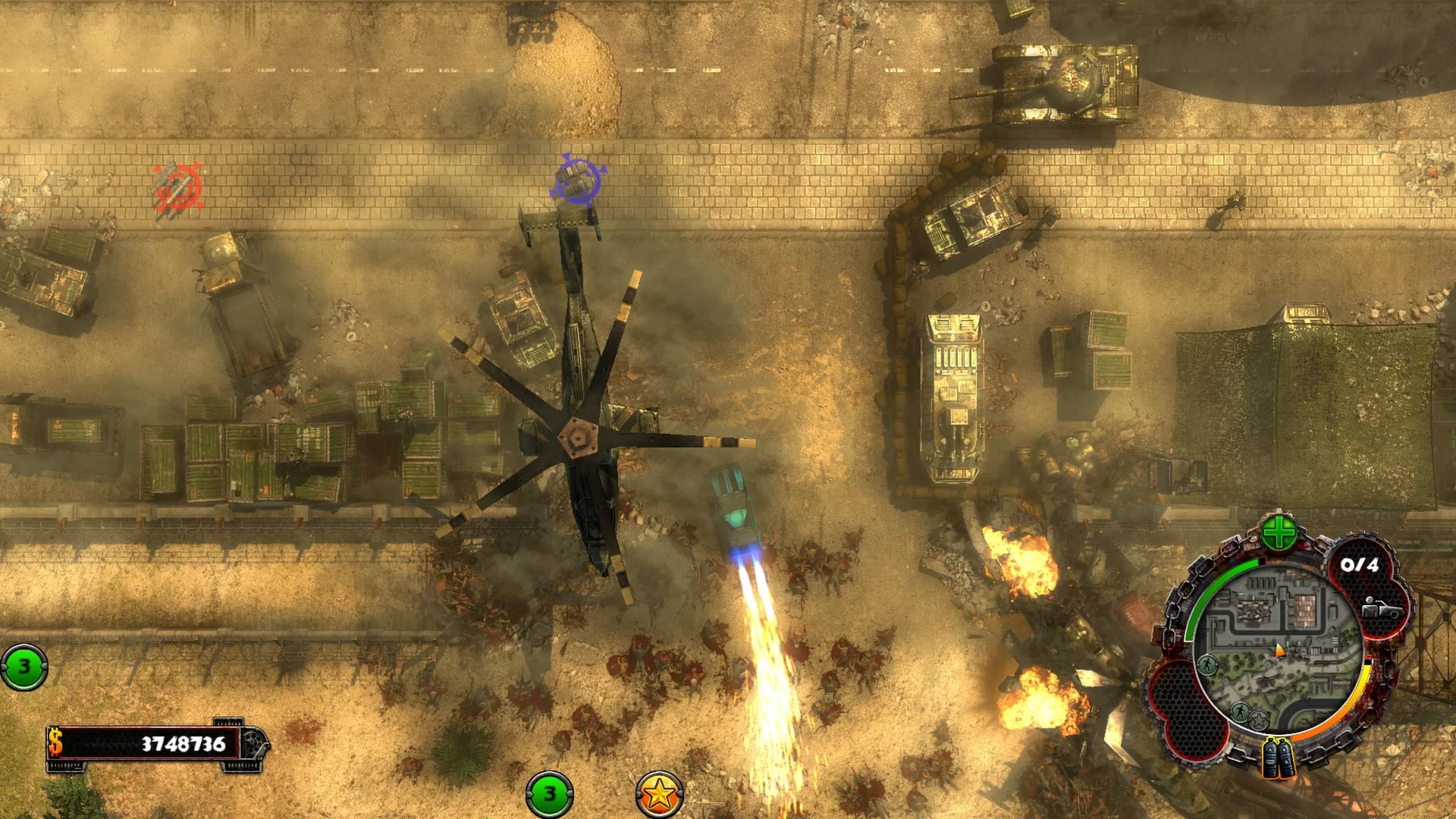 Изображение игры: Zombie Driver HD