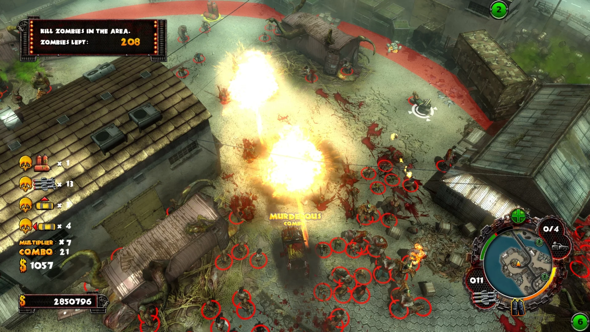Изображение игры: Zombie Driver HD