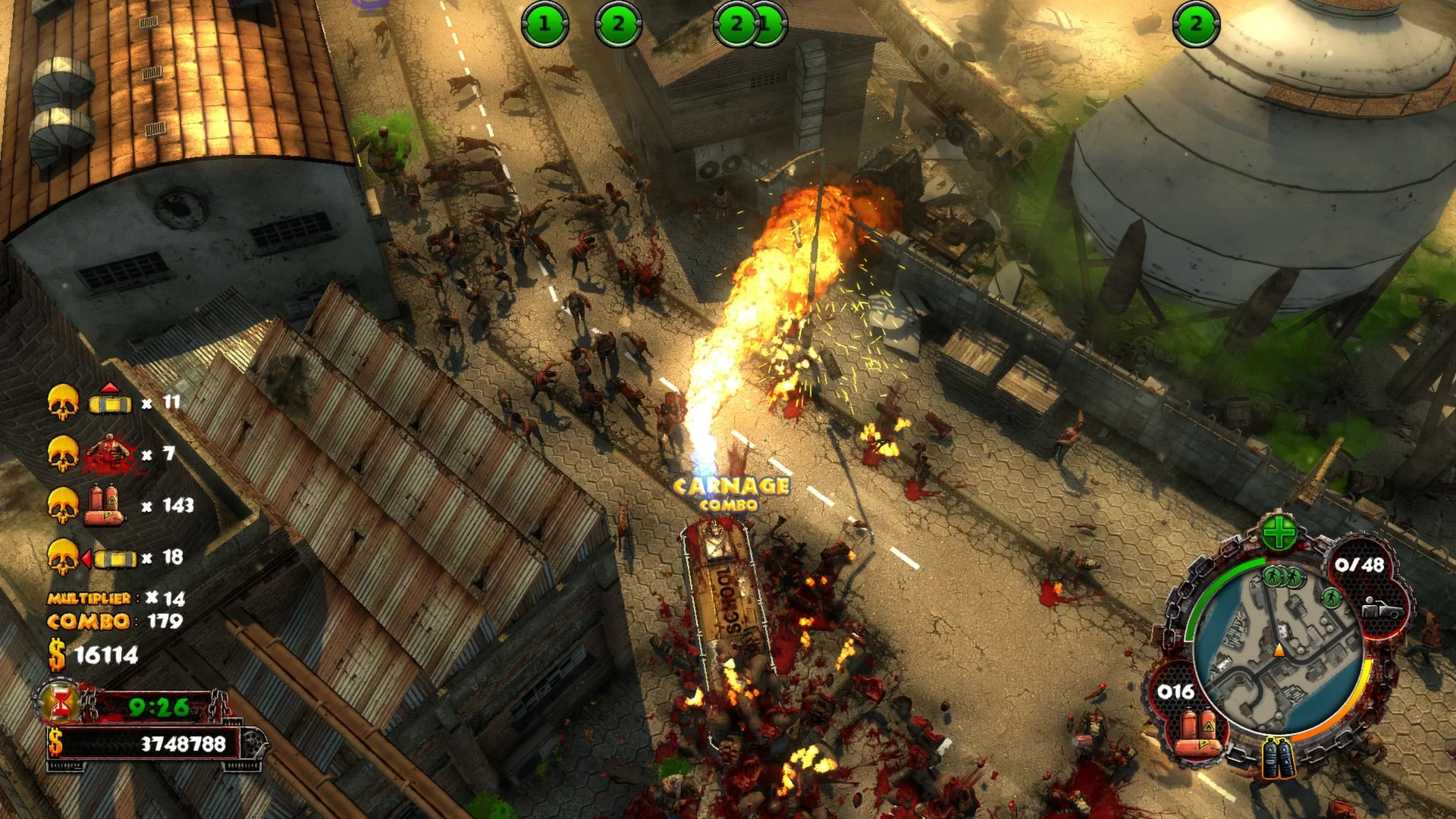 Изображение игры: Zombie Driver HD