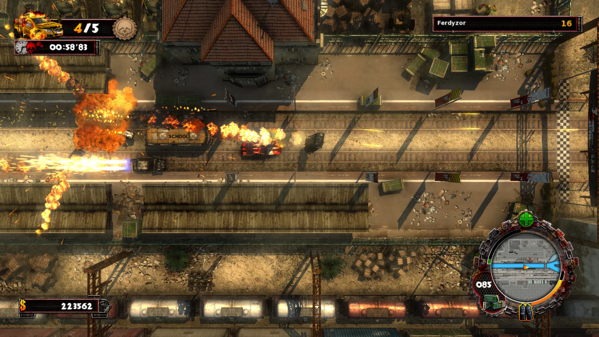 Изображение игры: Zombie Driver HD