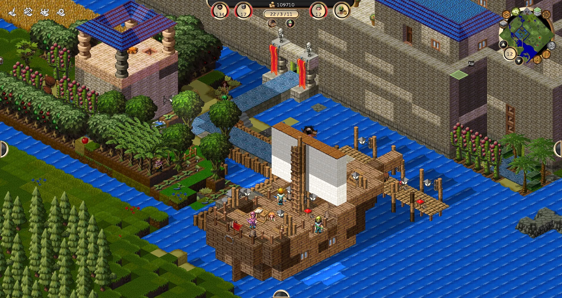 Изображение игры: Towns
