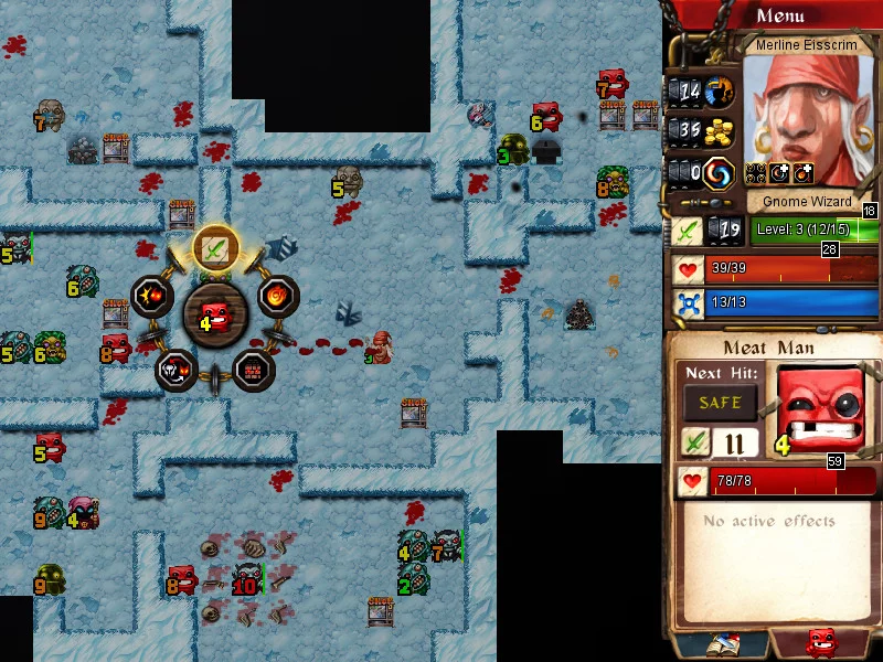 Изображение игры: Desktop Dungeons