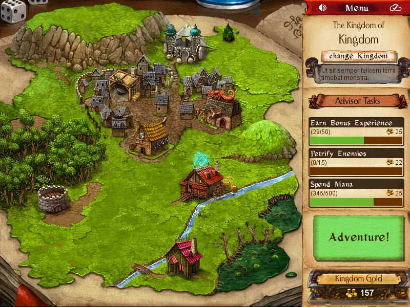 Изображение игры: Desktop Dungeons