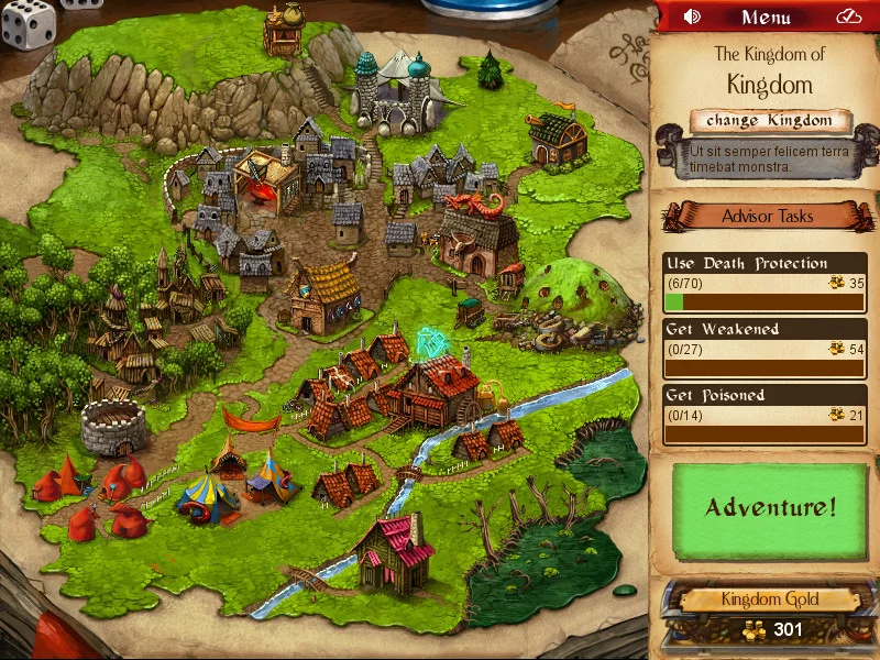 Изображение игры: Desktop Dungeons