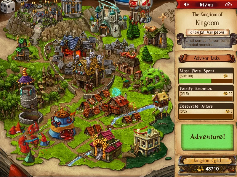 Изображение игры: Desktop Dungeons
