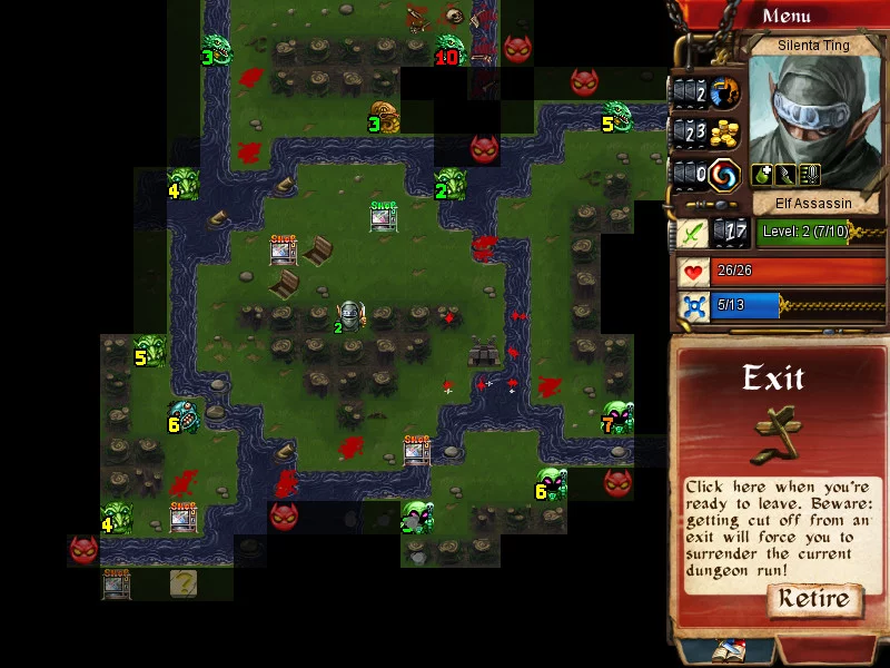 Изображение игры: Desktop Dungeons