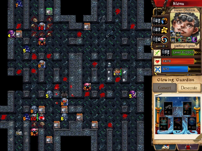 Изображение игры: Desktop Dungeons