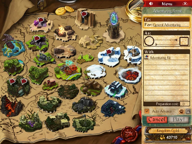 Изображение игры: Desktop Dungeons