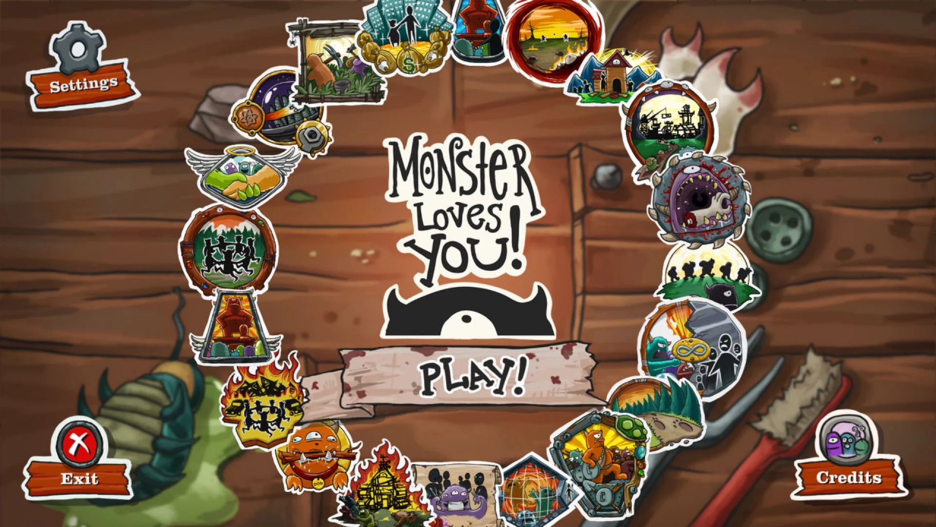 Изображение игры: Monster Loves You!
