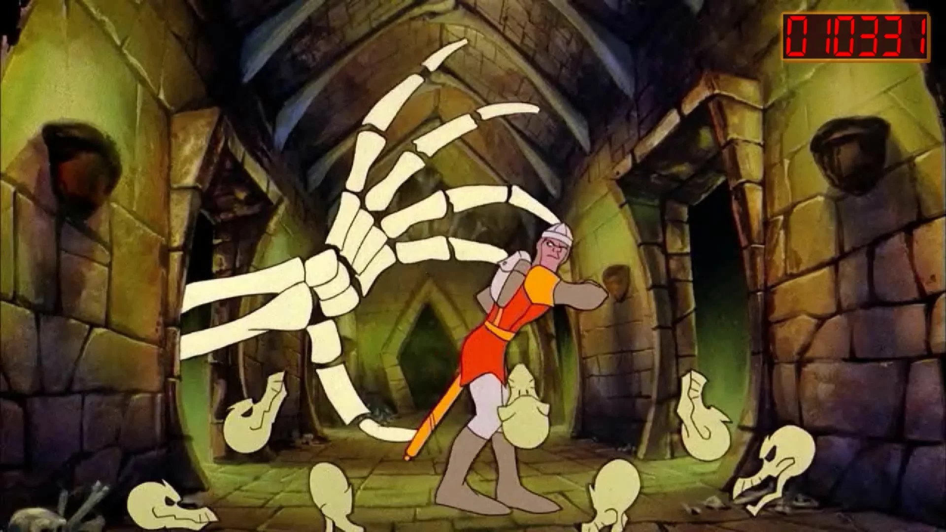 Изображение игры: Dragon's Lair