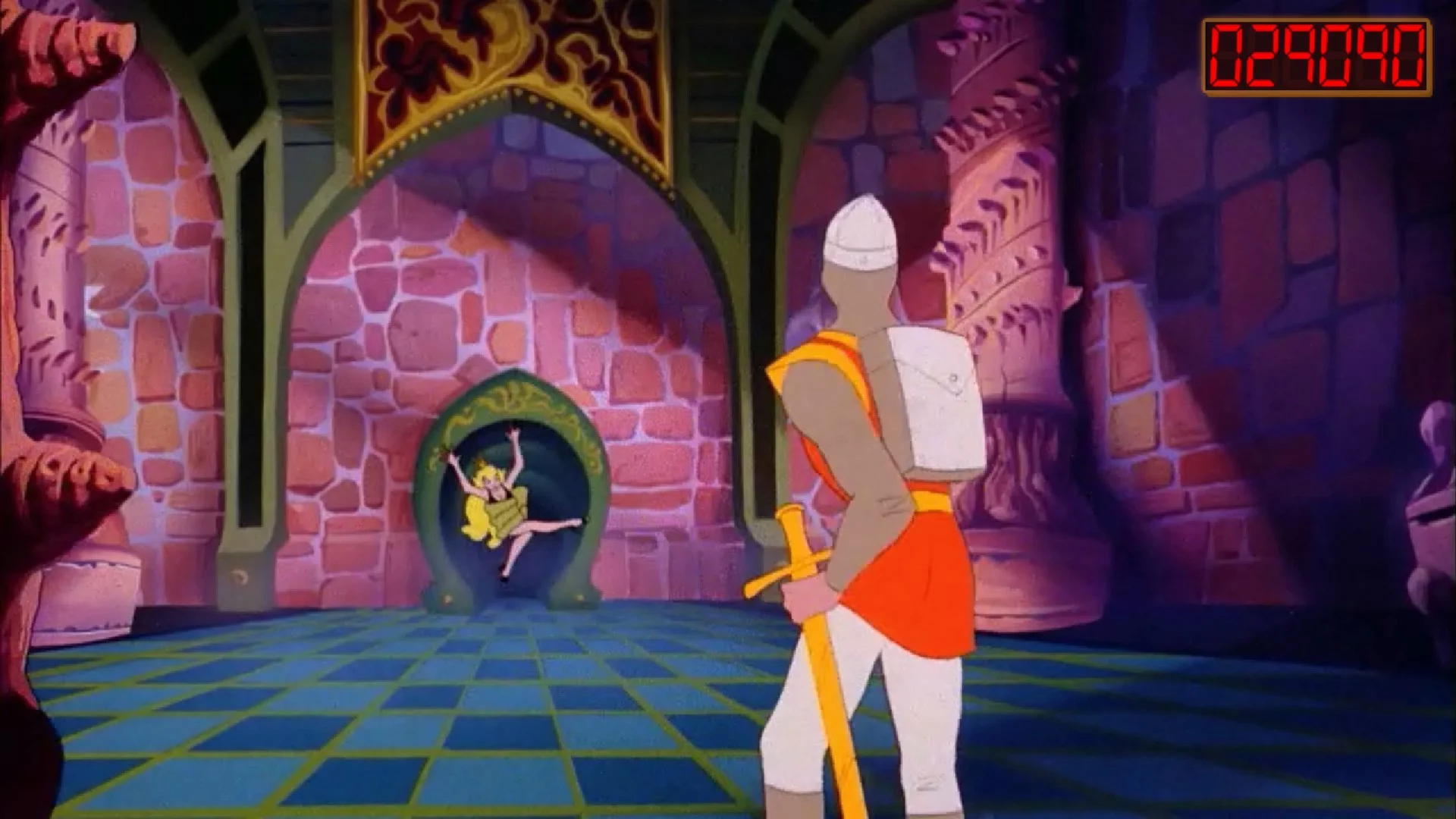 Изображение игры: Dragon's Lair