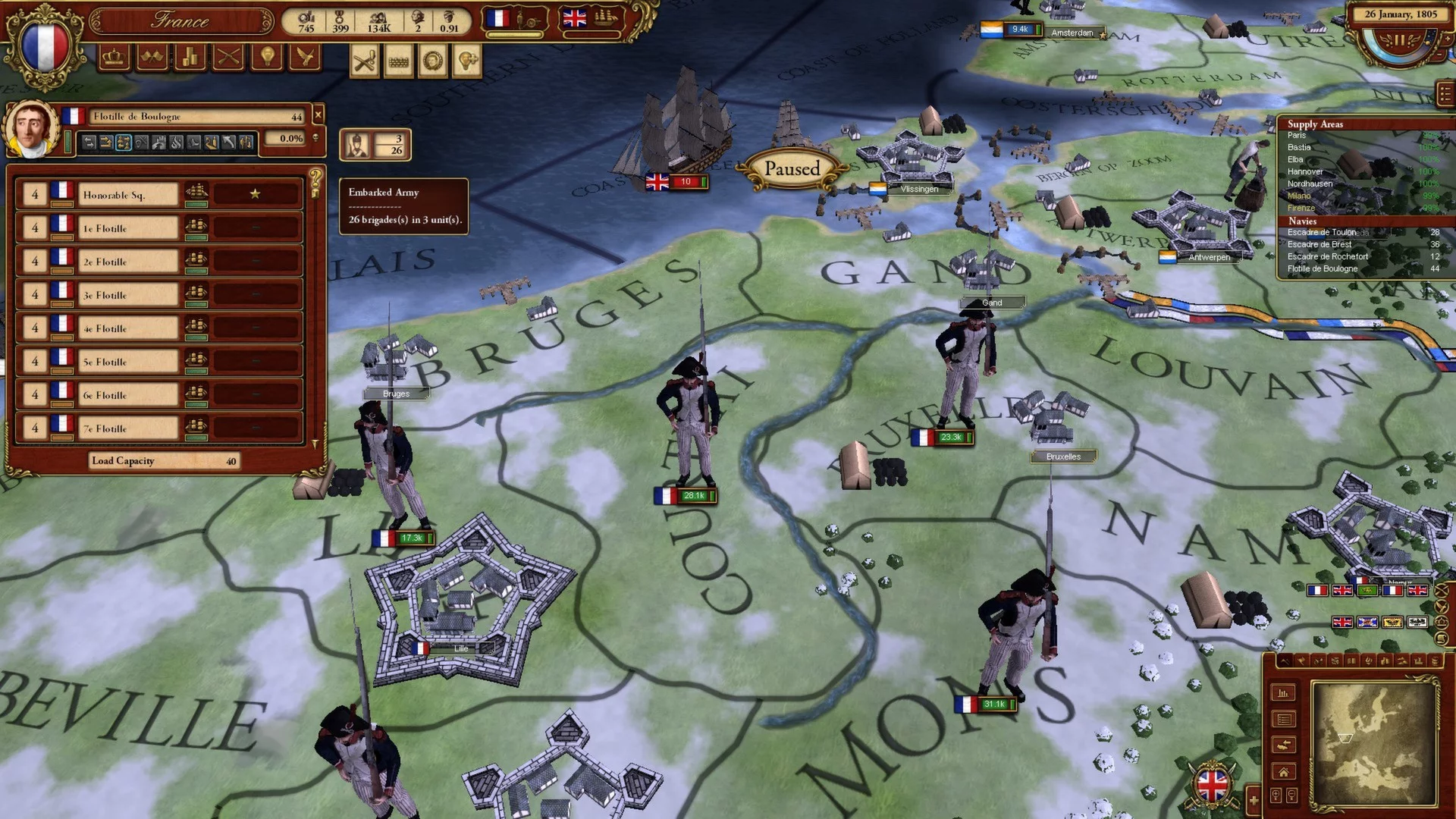 Изображение игры: March of the Eagles