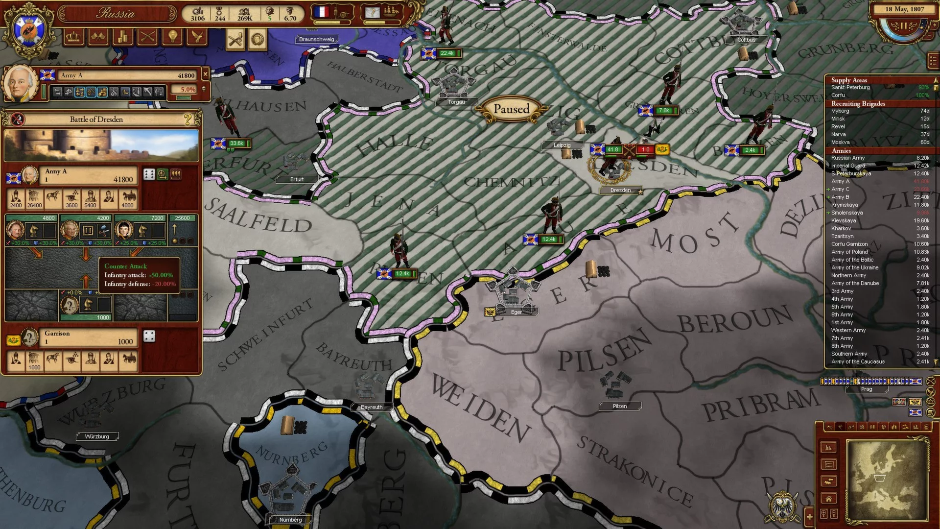 Изображение игры: March of the Eagles